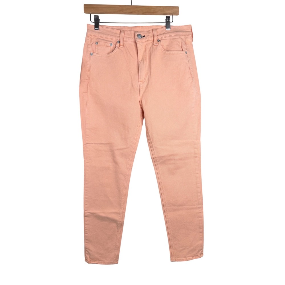 New Rag & Bone High Rise Skinny Jeans size 26 Prairie Sun Peach‎ Orange